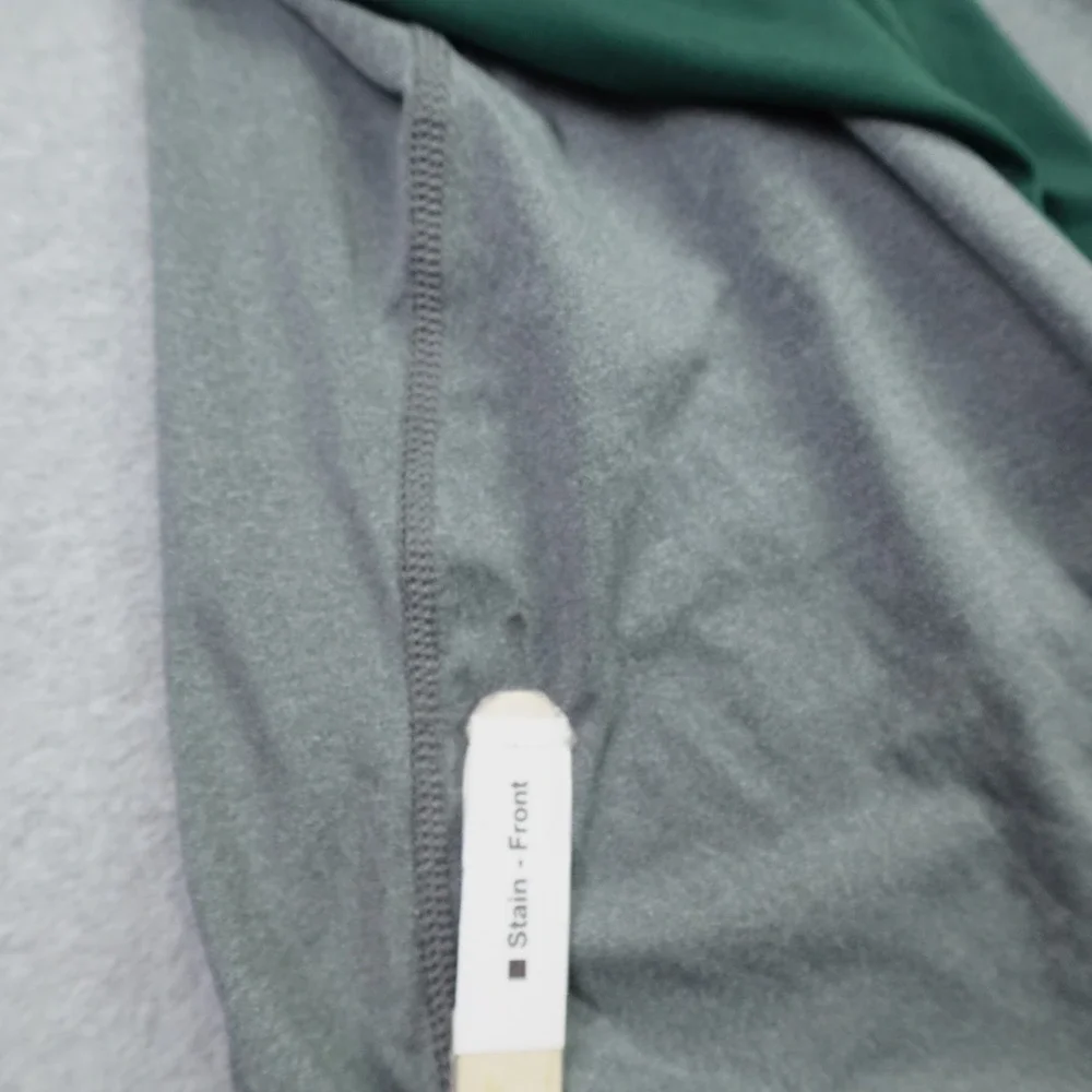Nike Pro Shirt Mens XXL Gray Green Athletic Long Sleeve Nike FIT DRY MLB